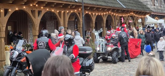 Członkowie Stowarzyszenia DĄB na Jarmarku Bożonarodzeniowym w Biłgoraju